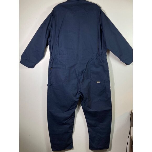 Mens Berne Apparel Navy Unlined CoverallsNavy‎  NWT 52S - Picture 2 of 10